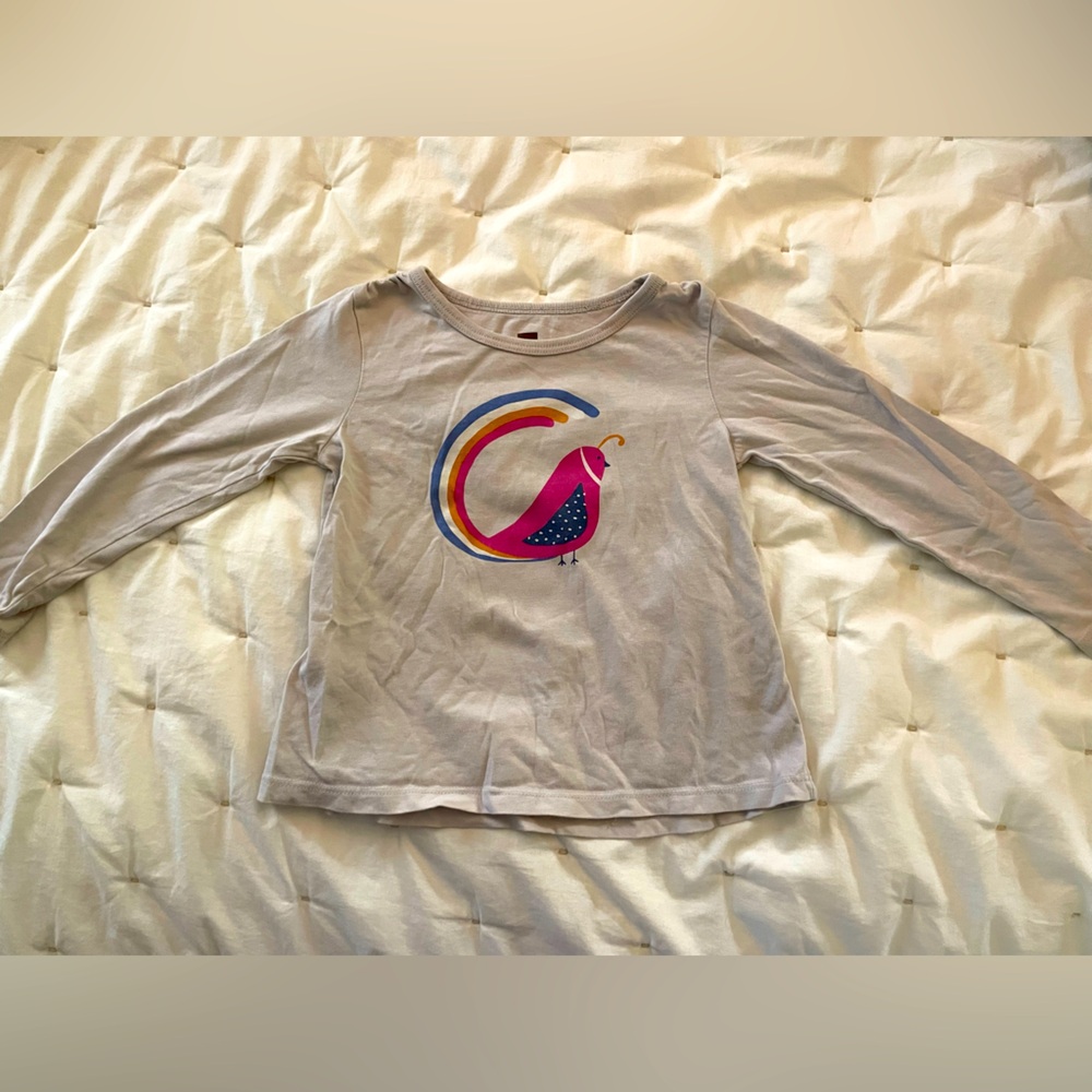 Tea Collective long sleeve tee with bird 18-24mo